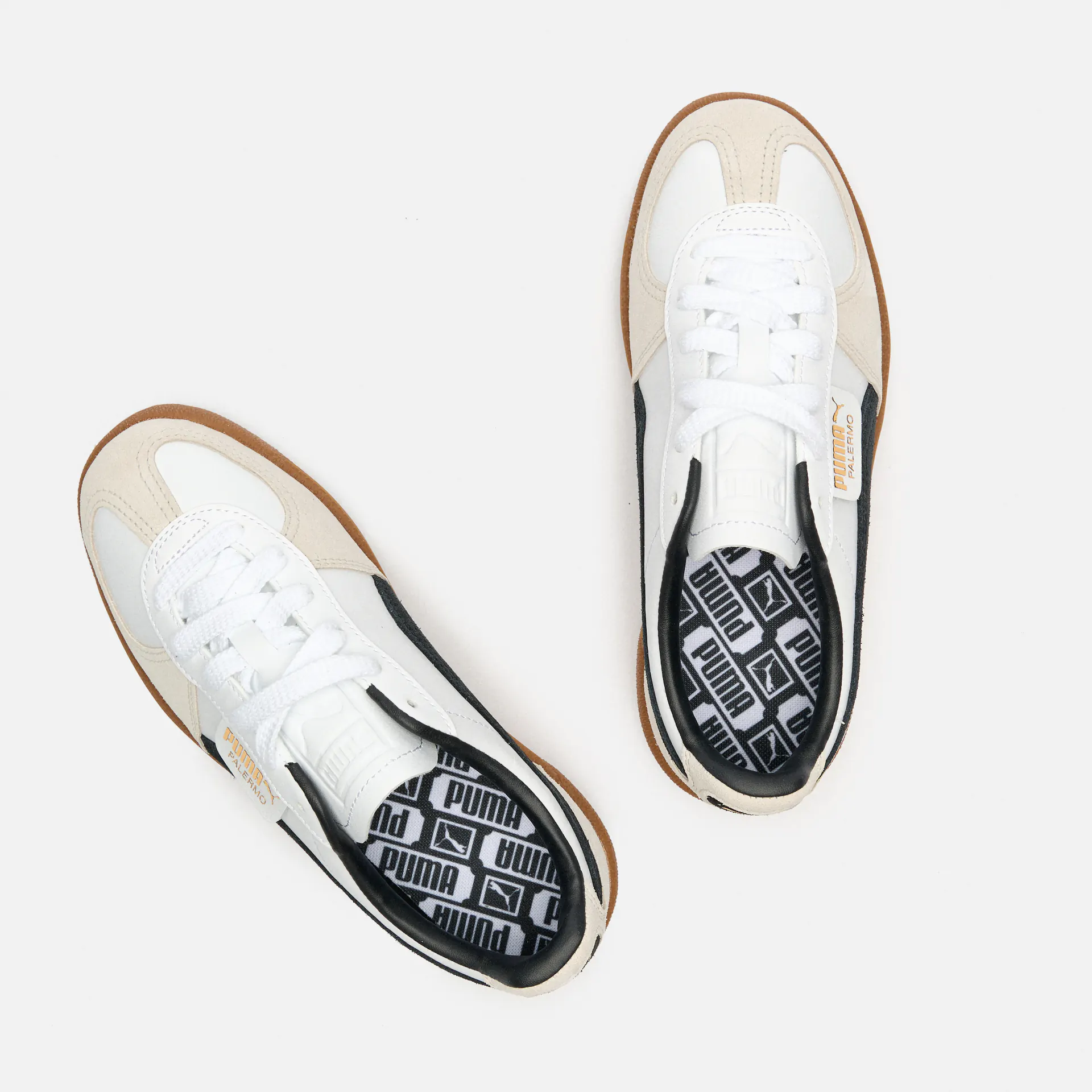 PUMA Palermo LTH Sneaker Puma White/Vapor Gray/Gum